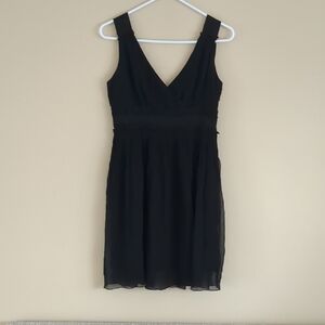 5/6 Jacob Black Silk Dress